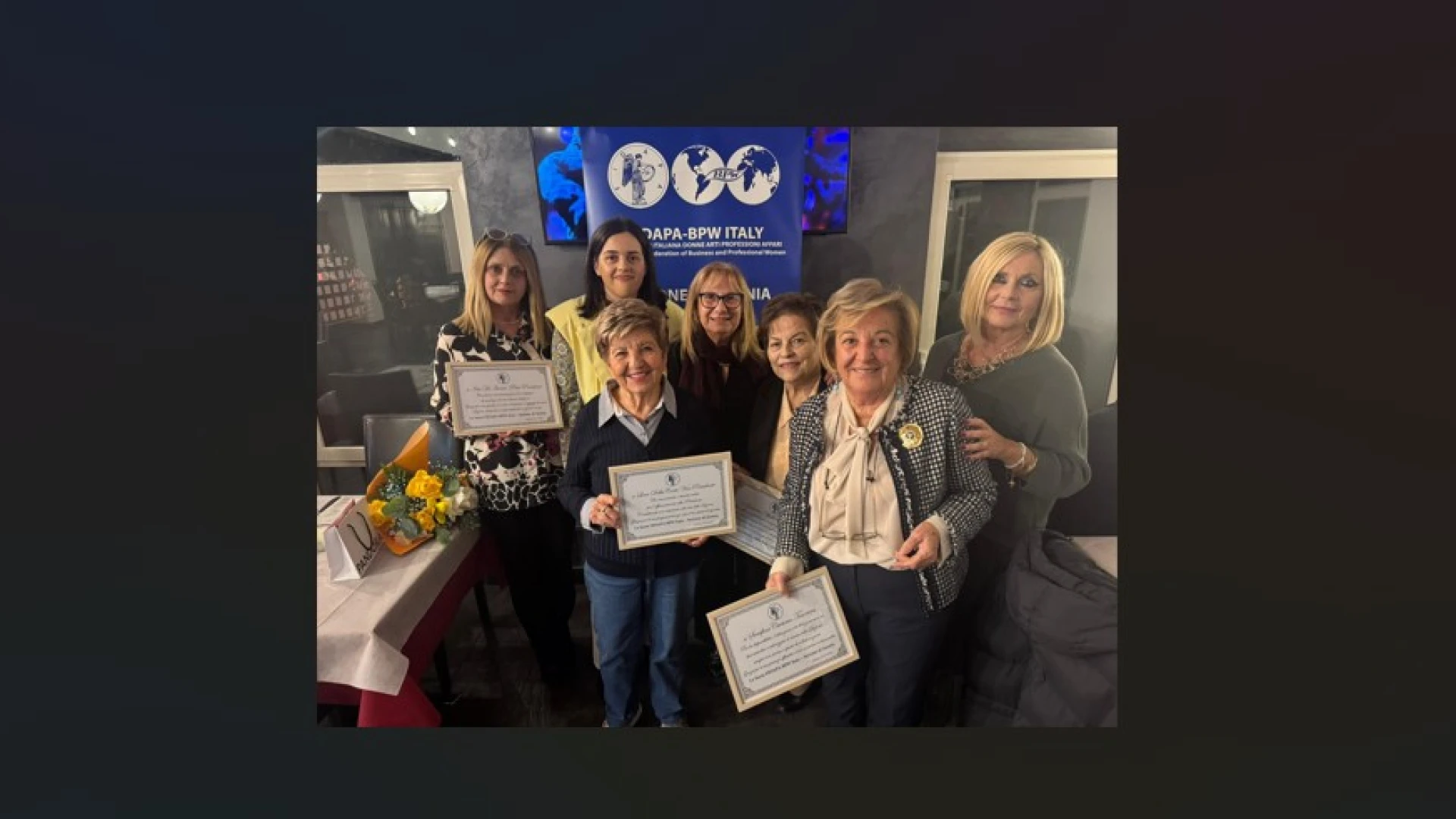 Isernia: passaggio di consegna presso la sezione della Fidapa. Eletta Martina Bucci come nuovo presidente.